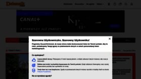 What Dzienniklodzki.pl website looked like in 2020 (3 years ago)