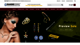 What Diamond-essence.com website looked like in 2020 (3 years ago)