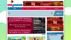 What Deajunior.it website looked like in 2020 (5 years ago)