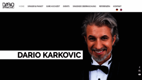 What Dariokarkovic.com website looked like in 2020 (3 years ago)