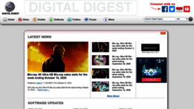 What Digital-digest.com website looked like in 2020 (3 years ago)