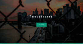 What Doubleaste.com website looked like in 2020 (3 years ago)