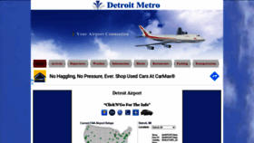 What Detroitmetro.com website looked like in 2020 (3 years ago)
