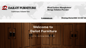 What Dailotfurniture.com website looked like in 2020 (3 years ago)