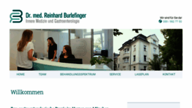 What Dr-burlefinger.de website looked like in 2020 (3 years ago)