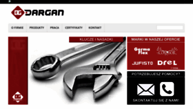 What Dargan.pl website looked like in 2020 (3 years ago)
