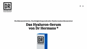 What Dr-hermans.de website looked like in 2020 (3 years ago)