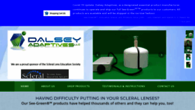 What Dalseyadaptives.net website looked like in 2020 (3 years ago)