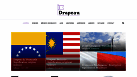 What Drapeau.biz website looked like in 2020 (3 years ago)