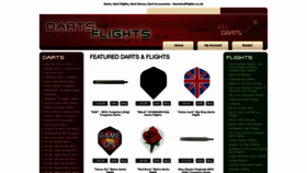 What Dartsandflights.co.uk website looked like in 2020 (3 years ago)