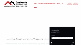 What Danmorris.ca website looked like in 2020 (3 years ago)