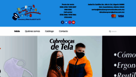 What Detodoenpromocionales.com.mx website looked like in 2020 (3 years ago)