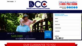 What Disabilitycreditconsultants.ca website looked like in 2020 (3 years ago)
