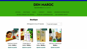What Dxnmaroc.ma website looked like in 2020 (3 years ago)
