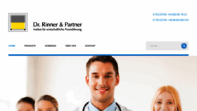 What Dr-rinner.de website looked like in 2020 (3 years ago)