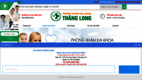 What Dakhoathanglong.vn website looked like in 2020 (3 years ago)