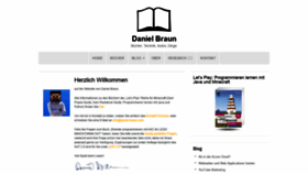 What Daniel-braun.com website looked like in 2020 (3 years ago)