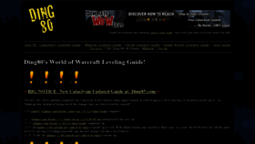 What Ding80.com website looked like in 2020 (3 years ago)