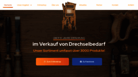 What Drechselshop-kramer.com website looked like in 2020 (3 years ago)