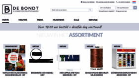 What Debondtbv.nl website looked like in 2020 (3 years ago)