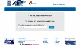 What Dvc.org.in website looked like in 2020 (4 years ago)