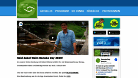 What Danubeday.at website looked like in 2020 (3 years ago)