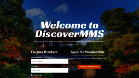 What Discovermms.com website looked like in 2020 (3 years ago)