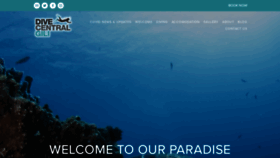 What Divecentralgili.com website looked like in 2020 (3 years ago)