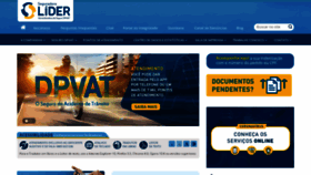 What Dpvatsegurodotransito.com.br website looked like in 2020 (3 years ago)