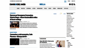 What Diariodibiella.it website looked like in 2020 (3 years ago)