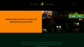 What Digitaldouble.com website looked like in 2020 (3 years ago)