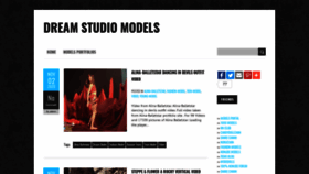 What Dream-models.net website looked like in 2020 (3 years ago)