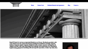 What Danielraab.com website looked like in 2020 (4 years ago)