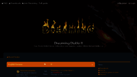 What Dreaming-bg.com website looked like in 2020 (3 years ago)