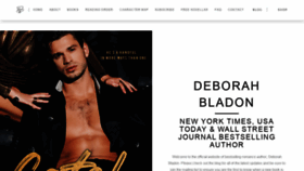 What Deborahbladon.com website looked like in 2020 (3 years ago)