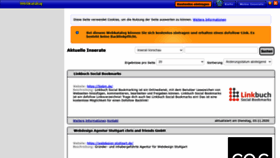What Dofollow-webverzeichnis.de website looked like in 2020 (3 years ago)