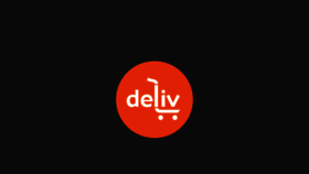 What Deliv.co website looked like in 2020 (3 years ago)