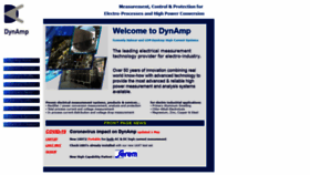 What Dynamp.com website looked like in 2020 (3 years ago)