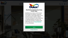 What Dulux.com.sg website looked like in 2020 (3 years ago)