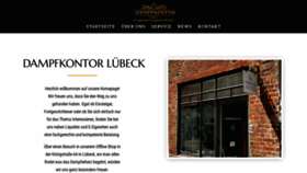 What Dampfkontor.de website looked like in 2020 (3 years ago)