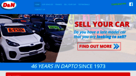 What Dncarsales.com.au website looked like in 2020 (3 years ago)