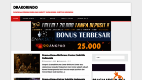 What Drakorindo.live website looked like in 2020 (3 years ago)
