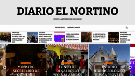 What Diarioelnortino.cl website looked like in 2020 (3 years ago)