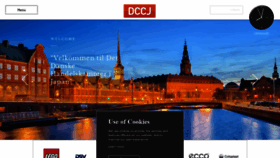 What Dccj.org website looked like in 2020 (3 years ago)