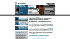 What Donotcallcompliance.com website looked like in 2020 (3 years ago)
