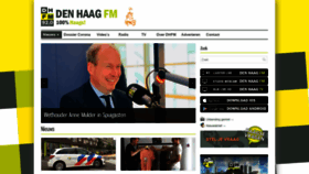 What Denhaagfm.nl website looked like in 2020 (3 years ago)