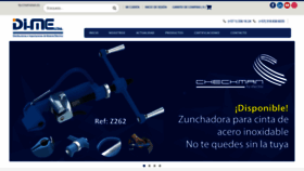 What Dimelectrico.com website looked like in 2020 (3 years ago)