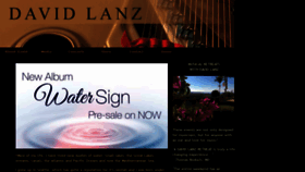 What Davidlanz.com website looked like in 2020 (3 years ago)