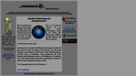 What Dokuplanet.de website looked like in 2020 (4 years ago)