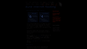 What Dune.net website looked like in 2020 (3 years ago)
